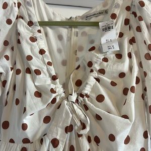 Fun white summer dress